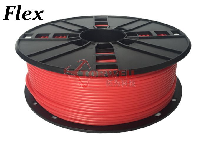 3mm Flexible Filament Red